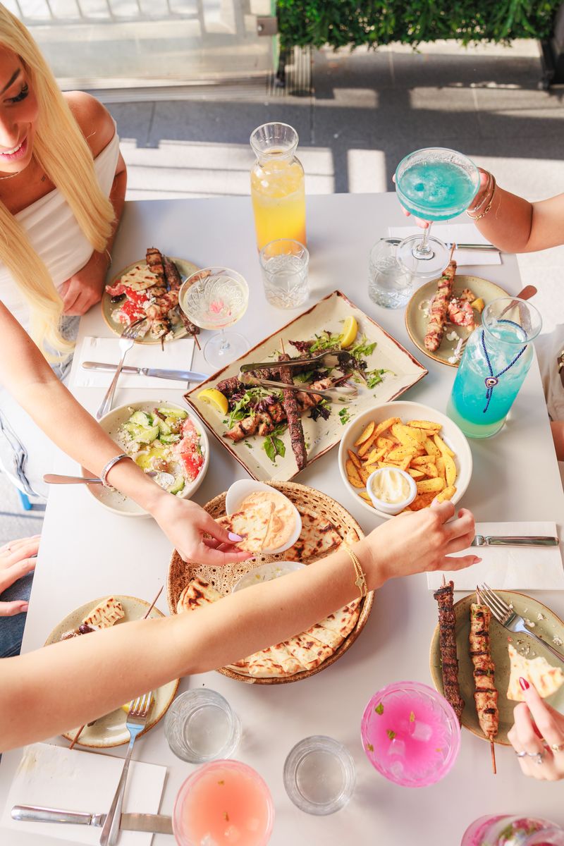 Bottomless brunch at Yassas Melbourne