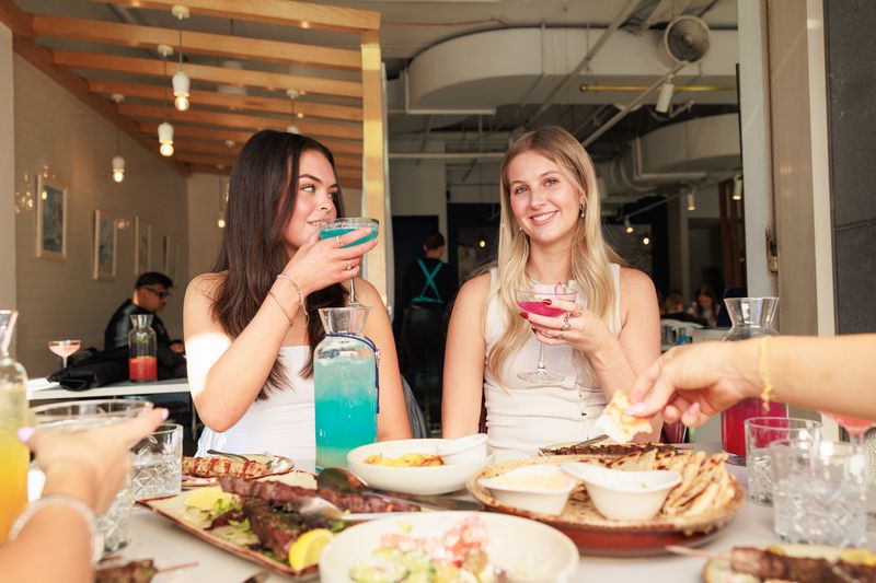 Bottomless brunch at Yassas Melbourne