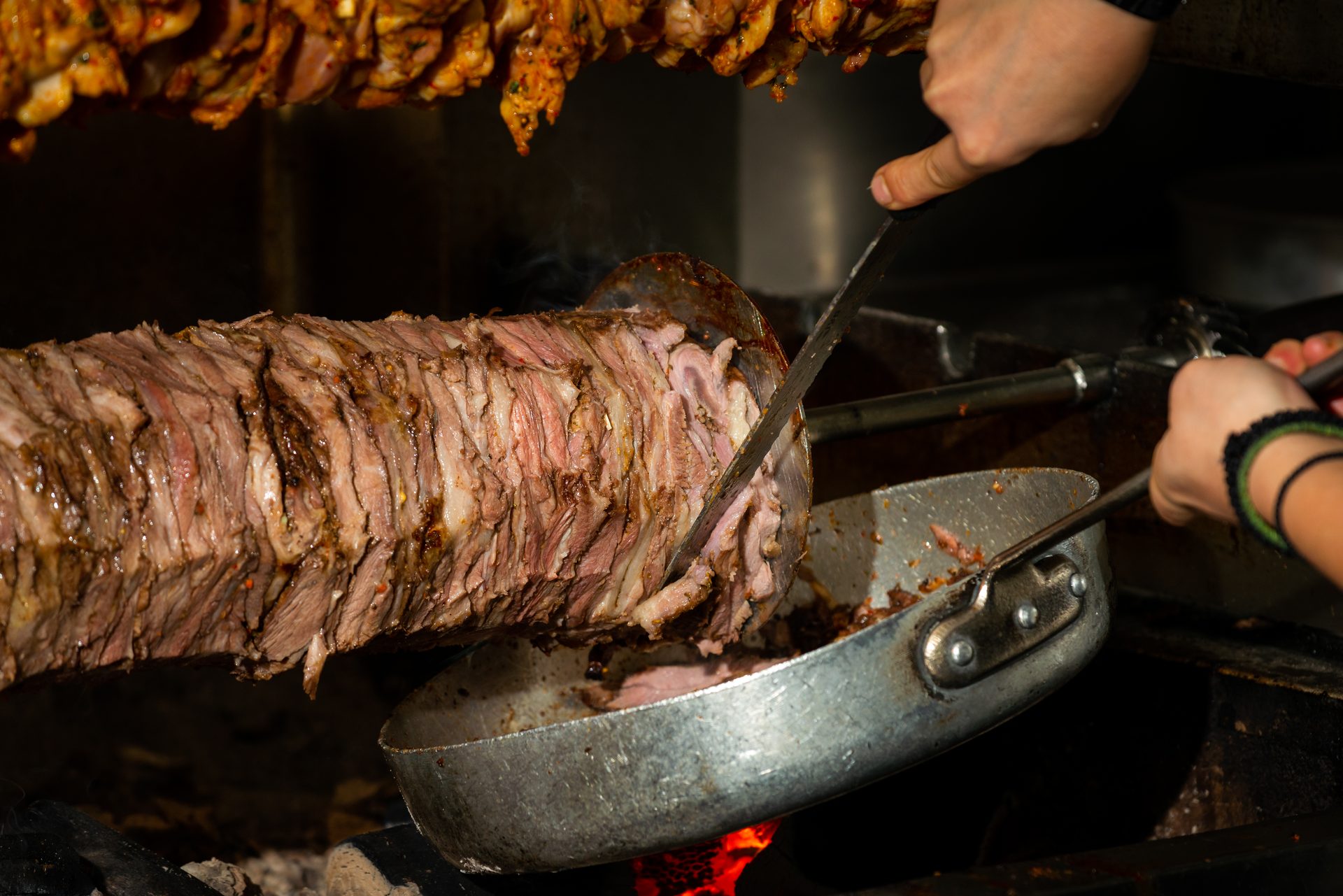 Authentic charcoal grilled Greek gyros at Yassas - Greek restaurant Melbourne with 4 venues across Southbank, Docklands, Eastland and Craigieburn